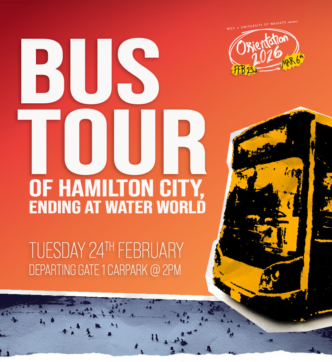 Bus Tour of Hamilton Followed by Water World
