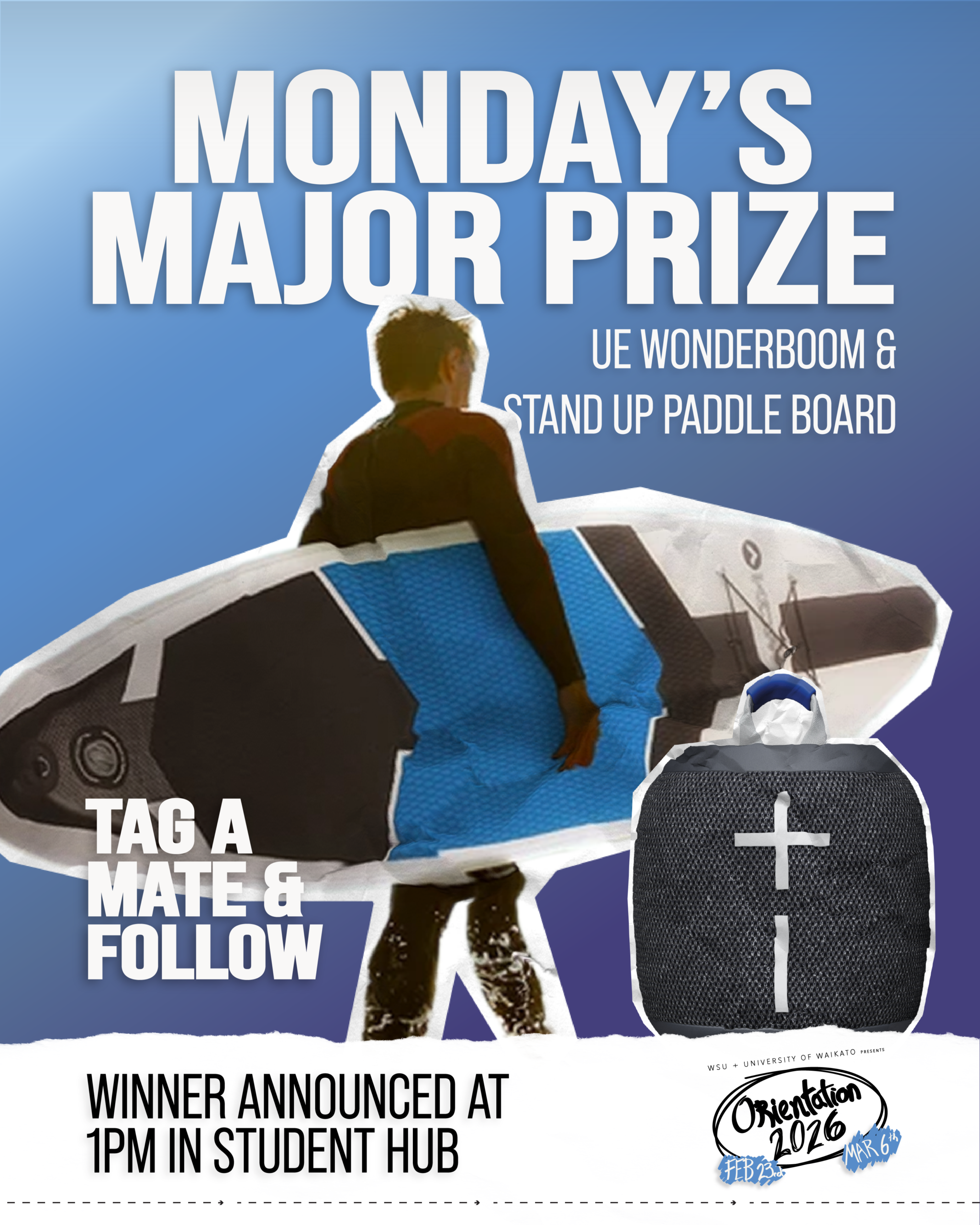 Big Prize Draw - Monday