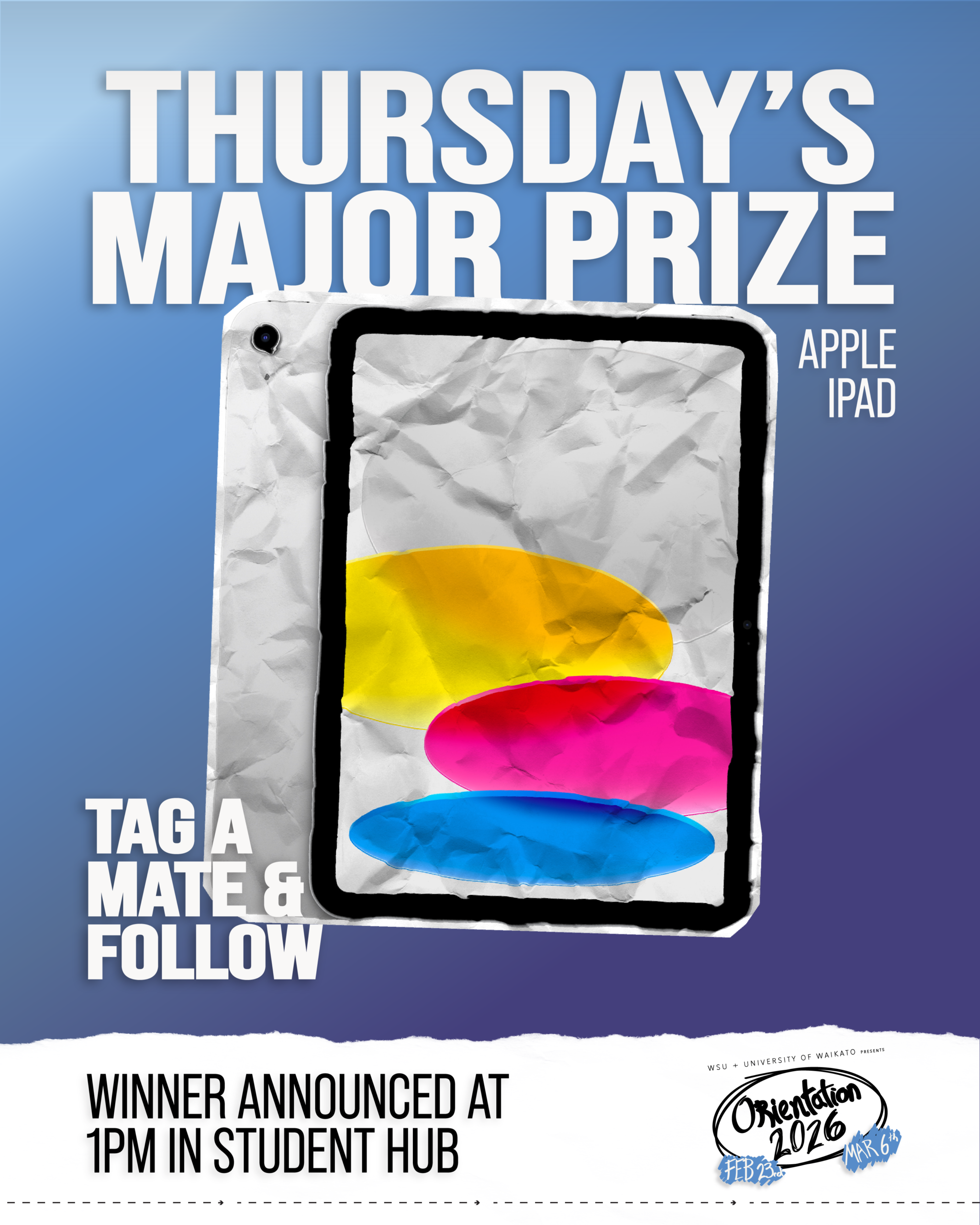 Big Prize Draw - Thursday