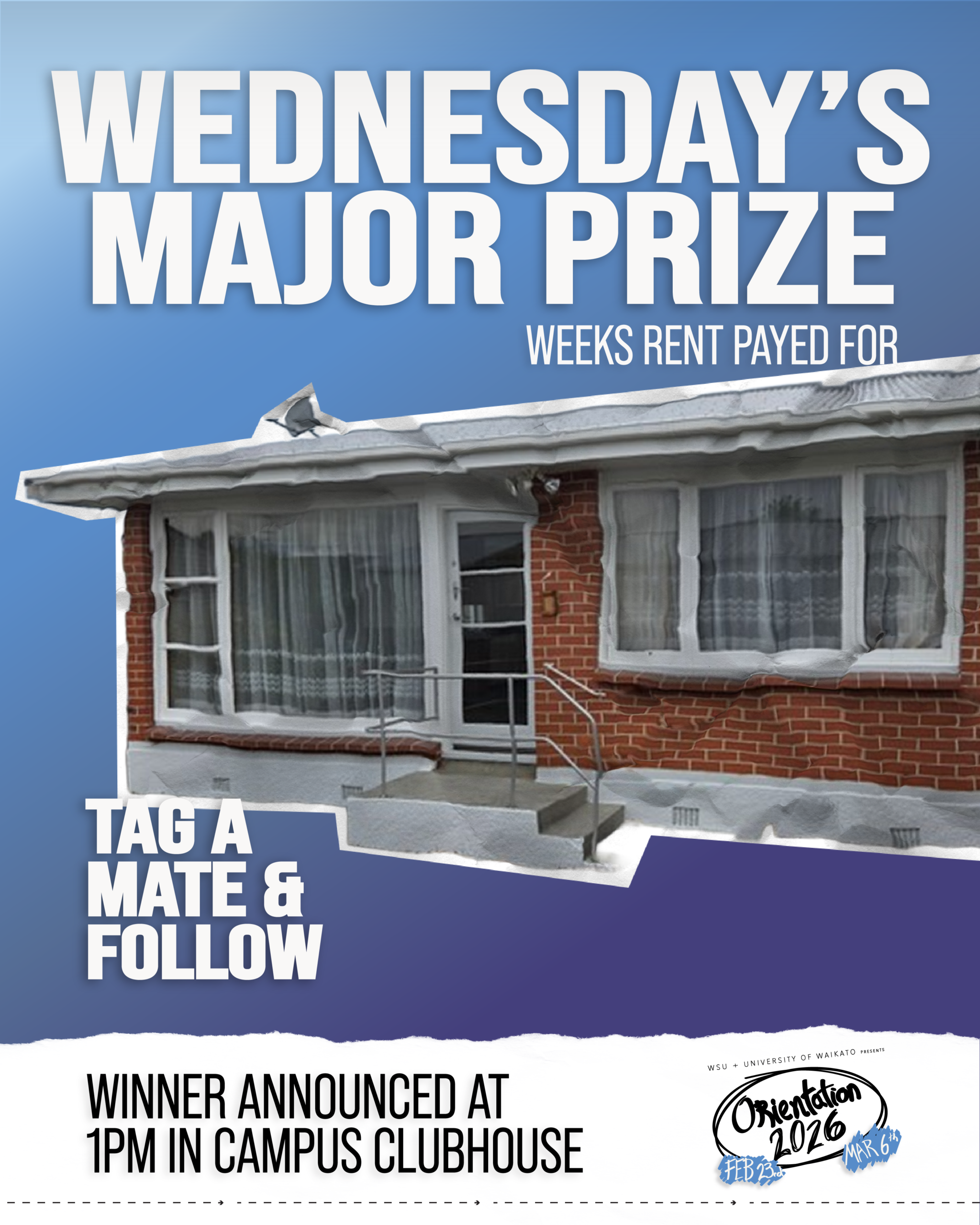 Big Prize Draw - Wednesday